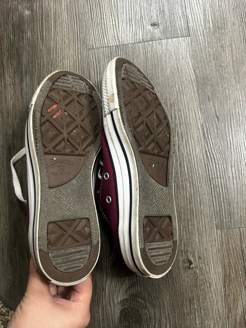 Maroon Converse - Picture 3 of 4